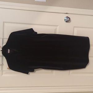 Black Velvet Mock Neck Dress - Madewell